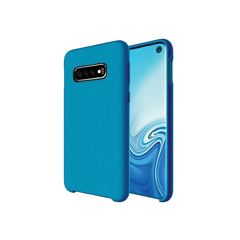 Etui Beline Silicone do Galaxy A41 niebieskie