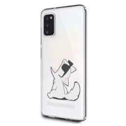 Etui Karl Lagerfeld Choupette Fun do Galaxy A41, transparent