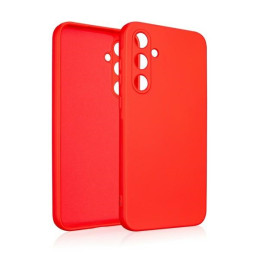Etui Beline Silicone do Galaxy A35 czerwone