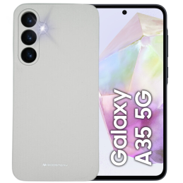 Etui Mercury Silicone do Galaxy A35, kamienny