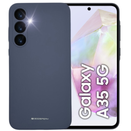 Etui Mercury Silicone do Galaxy A35, lawendowe