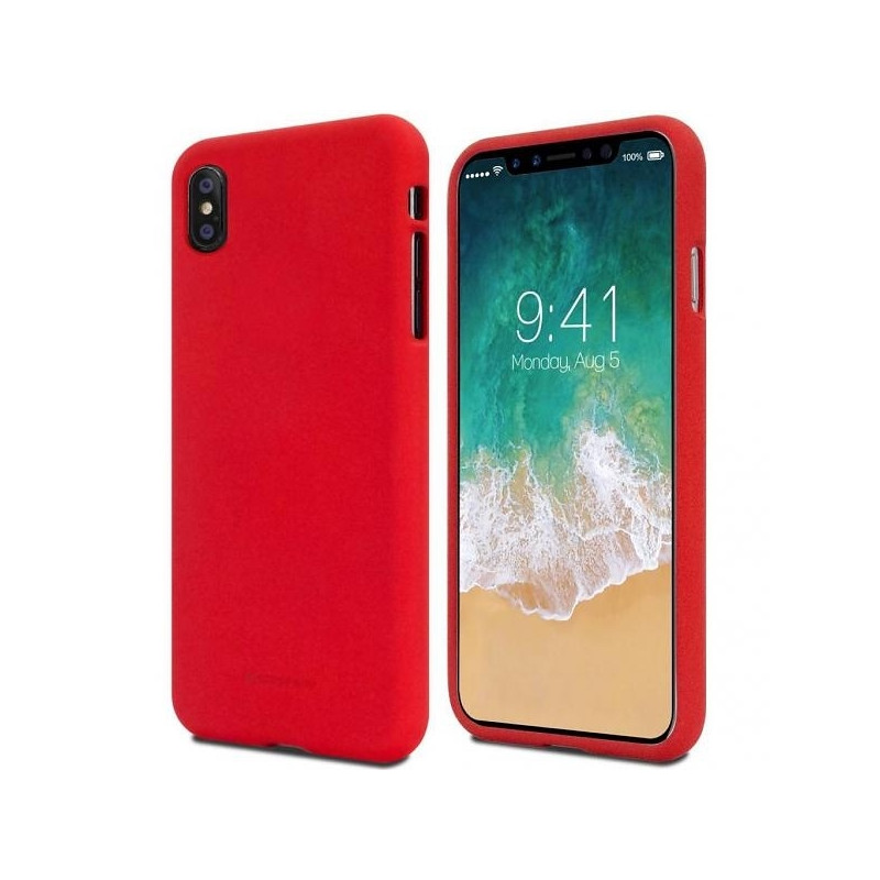 Etui Mercury Soft do Galaxy A32 5G, czerwony/red