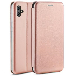 Etui Beline Book Magnetic do Galaxy A23 5G różowo-złote