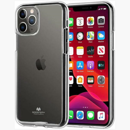 Etui Mercury Jelly do Galaxy A21s przezroczyste