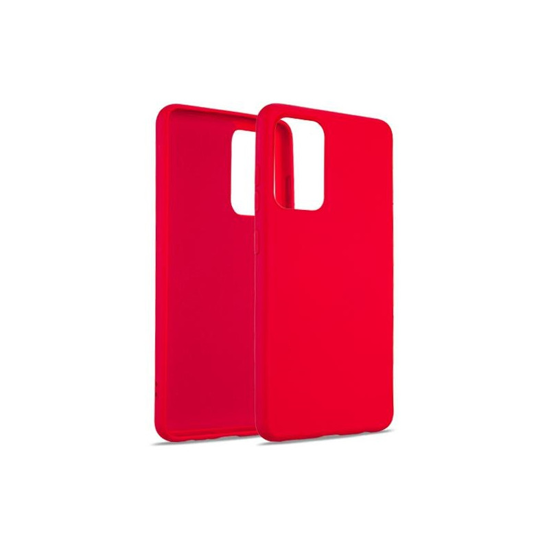 Etui Beline Silicone do Galaxy A20s czerwone