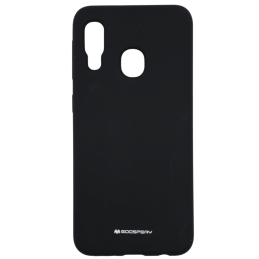 Etui Mercury Silicone do Galaxy A20e, czarne
