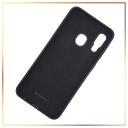 Etui Mercury Silicone do Galaxy A20e, czarne