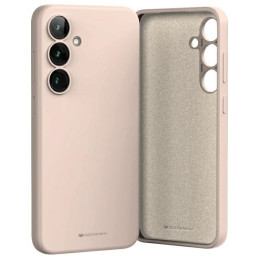 Etui Mercury Silicone do Galaxy A16, piaskowe