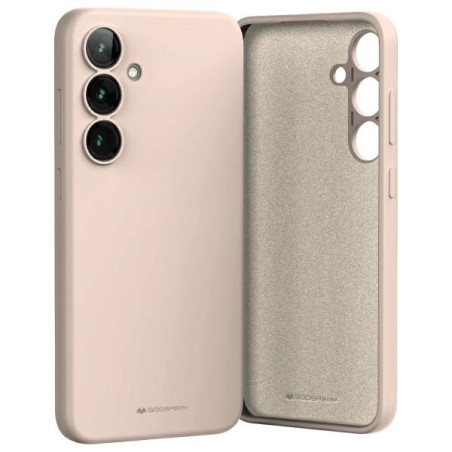 Etui Mercury Silicone do Galaxy A16, piaskowe