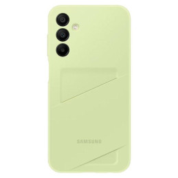Etui Samsung Card Slot do Galaxy A15 limonke