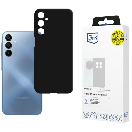 Etui 3MK Matt Case Pro do Galaxy A15 5G, czarne