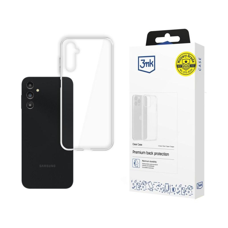 Etui 3MK Clear Case do Galaxy A14, przezroczyste