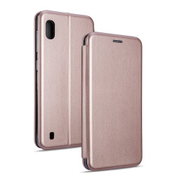 Etui Beline Book Magnetic do Galaxy A10 różowo-złote