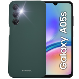 Etui Mercury Silicone do Samsung Galaxy A05s, zielone