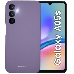 Etui Mercury Silicone do Samsung Galaxy A05s, fioletowe