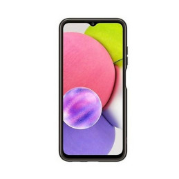 Etui Samsung Soft Clear Cover do Galaxy A03s czarne