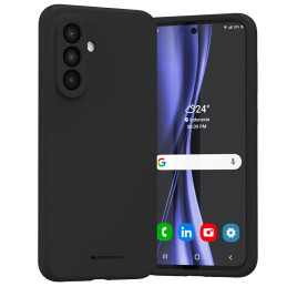 Etui Mercury Silicone do Galaxy A56 czarny