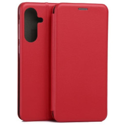 Etui Beline Book Magnetic do Galaxy A36 czerwone