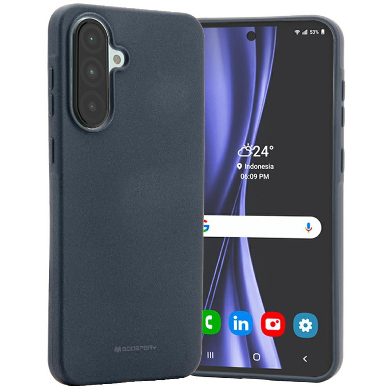 Etui Mercury Soft do Galaxy A36 granatowy