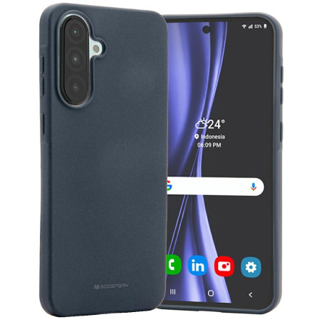 Etui Mercury Soft do Galaxy A36 granatowy