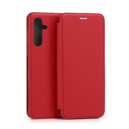Etui Beline Book Magnetic do Galaxy M55 czerwone