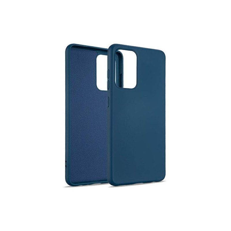 Etui Beline Silicone do Galaxy M52 niebieskie