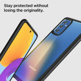 Etui Spigen Ultra Hybrid do Galaxy M52 5G, czarne matowe