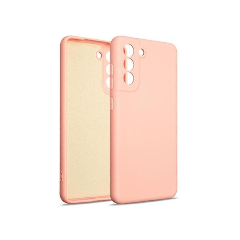 Etui Beline Silicone do Galaxy M23 różowo-złote