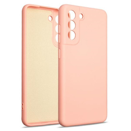 Etui Beline Silicone do Galaxy M23 różowo-złote