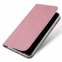 Etui Smart Magnet book do Galaxy M23 różowo złote