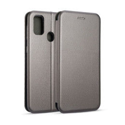 Etui Beline Book Magnetic do Galaxy M21 stalowy