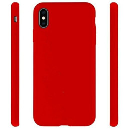 Etui Beline Silicone do Galaxy M21 czerwone