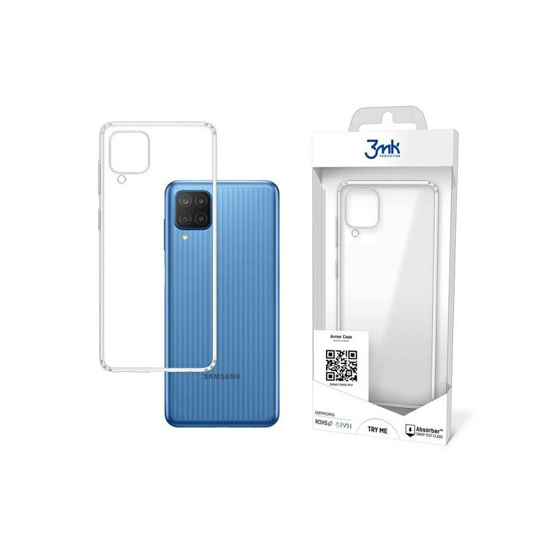 Etui 3MK Armor Case do Galaxy M12, przeźroczyste