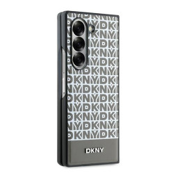 Etui DKNY Repeat Pattern Bottom Stripe do Galaxy Z Fold6,  brązowy/brown