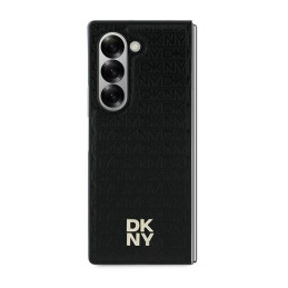 Etui DKNY Repeat Pattern Stack Logo do Samsung Galaxy Z Fold6, czarne