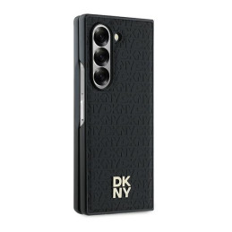 Etui DKNY Repeat Pattern Stack Logo do Samsung Galaxy Z Fold6, czarne
