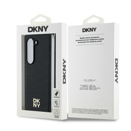 Etui DKNY Repeat Pattern Stack Logo do Samsung Galaxy Z Fold6, czarne