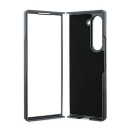 Etui Karl Lagerfeld Saffiano Monogram Head Pin do Galaxy Z Fold6, czarne