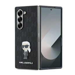 Etui Karl Lagerfeld Saffiano Ikonik Pin do Galaxy Z Fold6, czarne