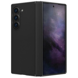 Skórzane Etui UNIQ Ora do Galaxy Z Fold6, czarne