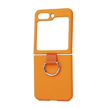 Etui Beline Smart do Galaxy  Z Flip5 pomarańczowe