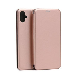 Etui Beline Book Magnetic do Galaxy A05 różowo-złote