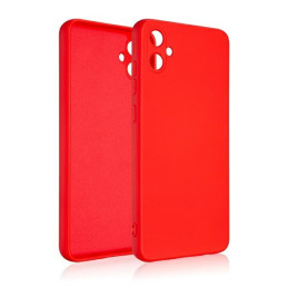 Etui Beline Silicone do Galaxy A05 czerwone
