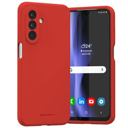 Etui Mercury Silicone do Galaxy A26 czerwony