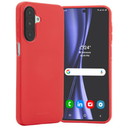 Etui Mercury Soft do Galaxy A26 czerwony