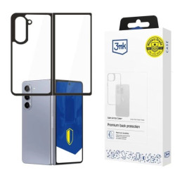 Etui 3MK SatinArmor+ Case do Galaxy Z Fold5, przezroczyste z czarną ramką