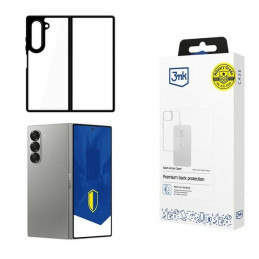 Etui 3MK SatinArmor+ Case do Galaxy Z Fold6, przezroczyste z czarną ramką