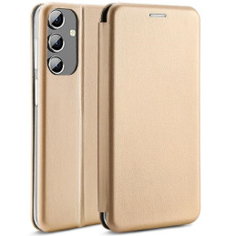Etui Beline Book Magnetic do Galaxy A04s złote