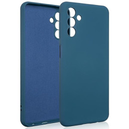 Etui Beline Silicone do Galaxy A04s niebieskie