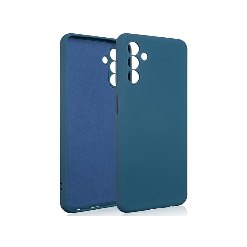 Etui Beline Silicone do Galaxy A04s niebieskie